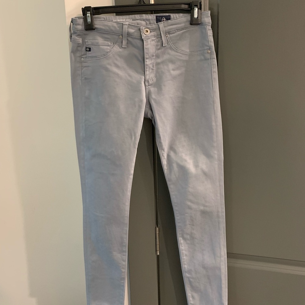 Blue Grey Skinny AG Jeans